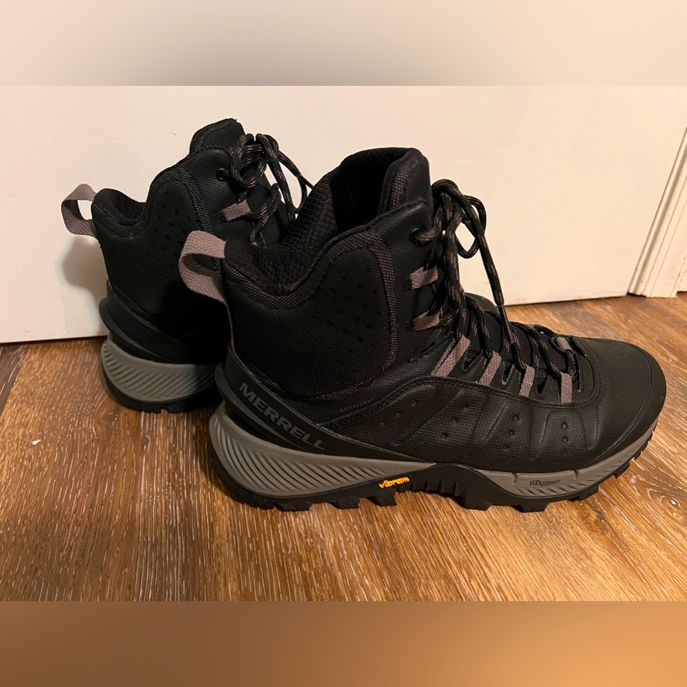 Merrell Men's Thermo Cross 3 Mid Waterproof Boots Vibram Size 14